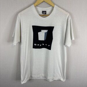 Vintage Single Stitch Washer Dryer Rum Graphic T-Shirt Made in USA Men’s L